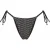 Malelions Women Monogram Wave Bikini Bottom | Black