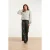 Smashed Lemon Rechte pantalon van faux leather |