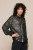 Cerise Blouse Donker Metallic