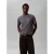 CALVIN KLEIN JEANS relaxed T-shirt met backprint grijsblauw