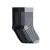 WE Fashion sokken – set van 5 antraciet/grijs