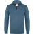 Petrol Industries – Heren Gebreide trui met halfzip steelford – Blauw
