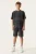 Donkergrijze sweatshort