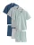 Next Joggingpak  donkerblauw / greige / pastelgroen