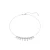 Swarovski ‘Idyllia’ Dames Ketting van Basismetalen – Zilver 5692637