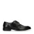Manfield leren veterschoenen zwart