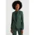 WE Fashion jersey getailleerde blazer Liz donkergroen