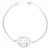 Orphelia ‘Lilla’ Dames 925 Sterling Zilveren Armband – Zilver ZA-7190