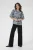 Blouse met lange mouwen KAdahlia Tight fit blue white