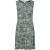 Mountain Warehouse Dames Milos Bloemen Mouwenloze Jurk (Khaki Groen)