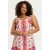 YOEK midi jurk met all-over print multi