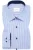 ETERNA Modern Fit Overhemd blauw/wit, Gestreept