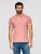 Ombre Shirt  rosa / wit