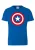 LOGOSHIRT Shirt ‘Captain America’  blauw