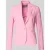 Christian Berg Woman Selection regular fit blazer van linnenmix met paspelzakken