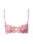 Hunkemöller Bikinitop ‘Tobago’  sering / karmijnrood / wit