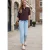 Street One Studio Dames Dolman overhemdblouse met knoopsluiting in Paars