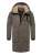 Stone Harbour heren outdoorjas Cyriaan met teddyvoering in capuchon en winddicht design