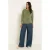 CLAUDIA BY CLAUDIA STRÄTER wide leg jeans – mediumblauw