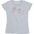 Li-cense Disney dames lady and the tramp spaghetti outline katoenen t-shirt