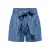 ONLY regular high waist casual short medium blue denim