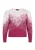 faina Trui  magenta / zilver / wolwit