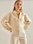 Bianco Lucci Gebreid vest  beige