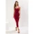 Effen mouwloze maxi-jurk voor dames, casual en slank model