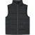 Malelions Men Matt Crinkle Padded Vest | Black
