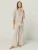 YOU LOOK PERFECT Huispak ‘LOUNGEWEAR SET  – Pullover Bailey & Pants Bailey’  beige