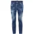 Skater Destroyed Denim Slim Fit Jeans