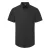 Premier Heren Supreme Oxford overhemd met korte mouwen (Zwart)