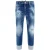 Dsquared2 Sailor Jean Paint Splatter Donkerblauwe Denim Broek