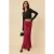 Bias Cut Maxi Satijnen Rok