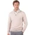 trui Scotland Blue beige half zip boord normale fit