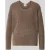 MOS MOSH Gebreide pullover van wolmix met v-hals model ‘THORA’