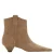 Mango suède enkellaarzen beige