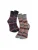 Crea Socks Sokken ‘Winter’  marine / grijs / oranje / rood