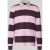 FYNCH-HATTON Regular fit Poloshirt met streepmotief en Labelstitching