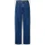 REVIEW Baggy fit jeans met labeldetails