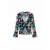 T-shirt met bloemen met ruches voor dames Desigual
