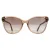 Tom Ford Cat Eye Dames Glimmend Lichtbruin Bruin Spiegel Ani FT0844