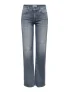 Only Onlblush Mid Straight Dnm Rea558 Noos Straight Leg Special Blue Grey Rea558