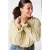 MS Mode blouse Plus Size met krijtstreep – lichtgeel