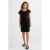 BEACHWAVE jurk zwart
