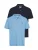 U.S. POLO ASSN. Overhemd ‘UMAlfred’  marine / lichtblauw