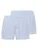 Hanro Boxershorts ‘Fancy Woven’  blauw