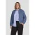 GREAT LOOKS quilted denim bomberjack mid blue
