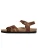 Bayton Sandaal ‘Denia’  bruin