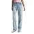 Loose mid-rise jeans voor dames It’s Basic Rhinestone